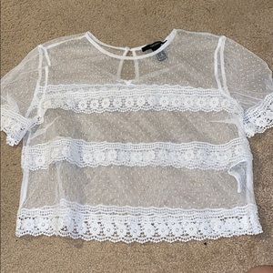 Forever 21 Mesh Shirt